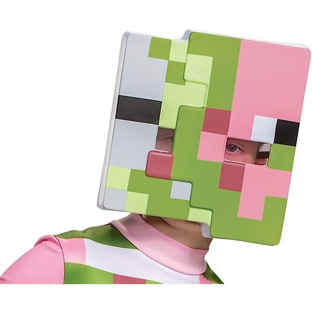 Disguise Minecraft Zombie Pigman Classic Halloween Costume‎ Kids Size Medium 7-8